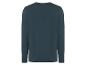 Donkerblauw heren longsleeve shirt.