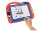 Een rood-blauw Spider-Man magnetisch tekenbord van Clementoni.