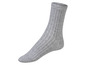 Grijze sokken met ribbels