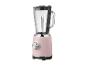 Roze SilverCrest blender met glazen kan.