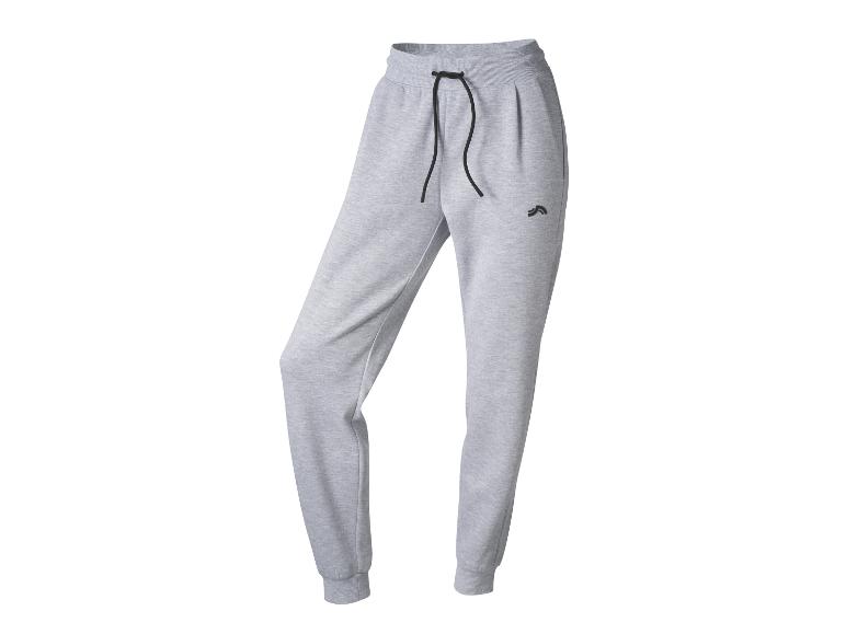 Grijze joggingbroek met zwart trekkoord en klein logo