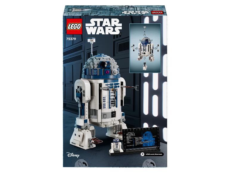 Een Lego Star Wars doos met R2-D2