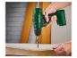 PARKSIDE accuboormachine boort in een houten plank