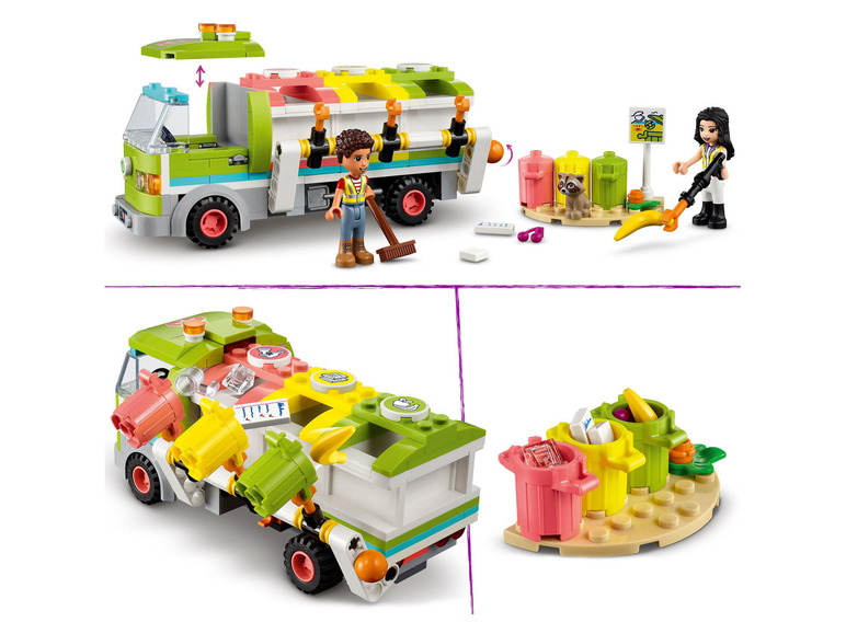 Ga naar volledige schermweergave: LEGO® Friends Recycling-Auto - afbeelding 4