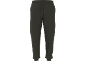 Donkergrijze joggingbroek voor heren met trekkoord in de taille.