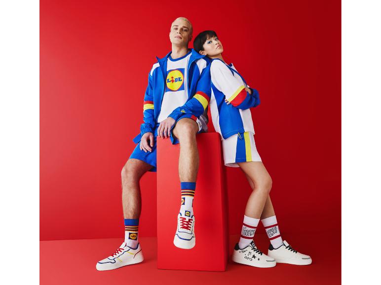 Lidl kleding en schoenen: retro stijl, sportcollectie.