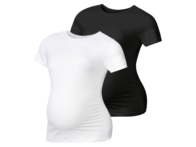 Ga naar volledige schermweergave: esmara® 2 dames zwangerschapsshirts - afbeelding 2