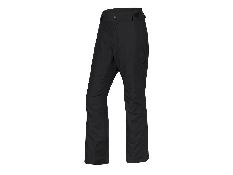 Zwarte skibroek met ritszak en verstelbare taille.