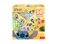 Bordspel met Lilo & Stitch-thema, 50 spellen in één doos.