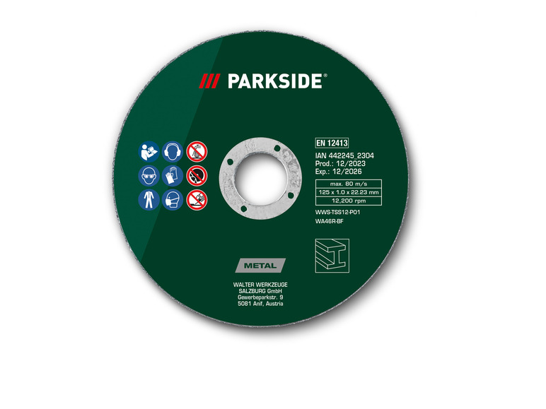 Ga naar volledige schermweergave: PARKSIDE® Accessoires voor haakse slijpers - afbeelding 9