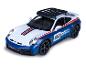 Porsche 911 Dakar speelgoedautomodel met dakkofferrek.