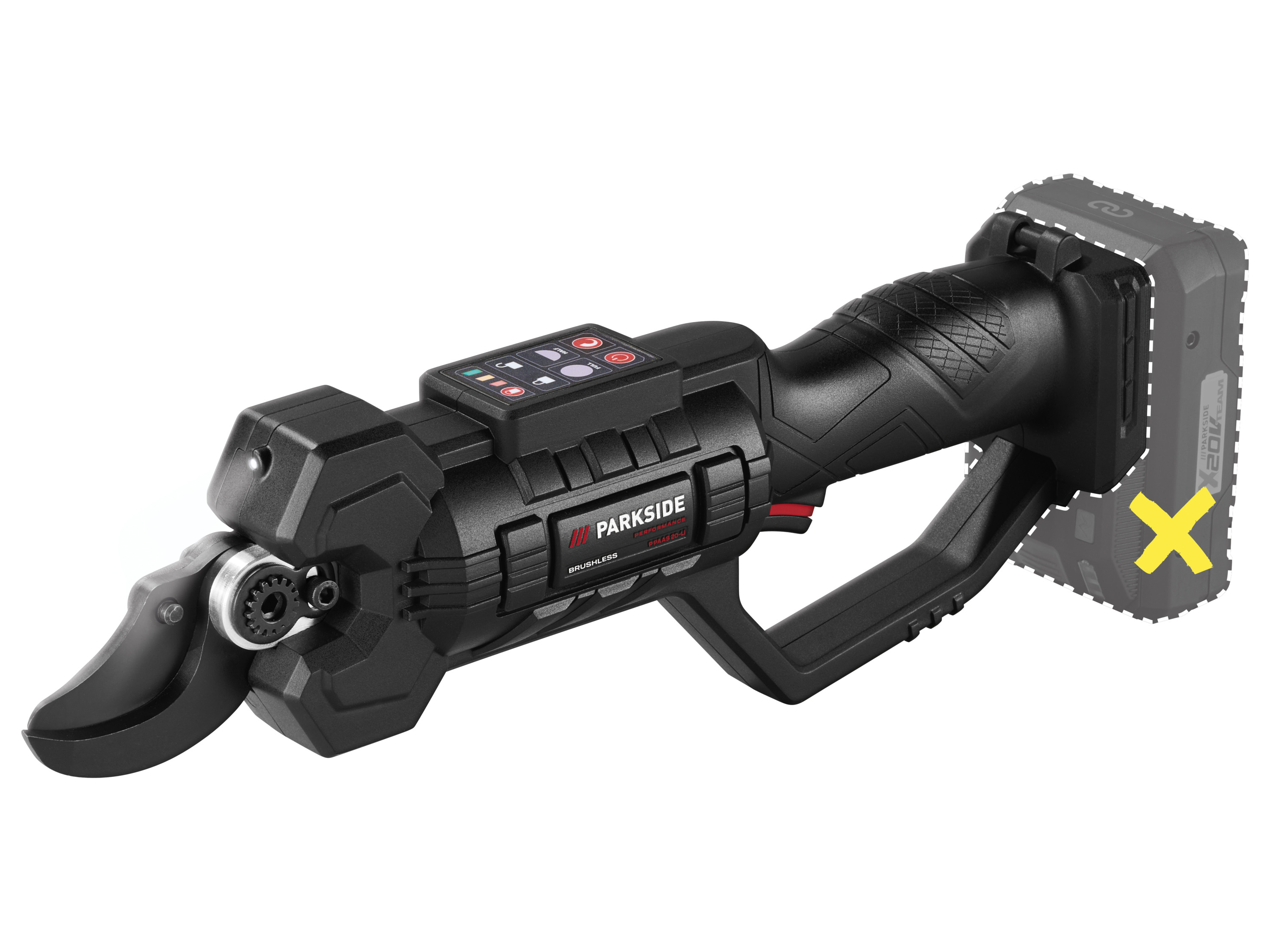 PARKSIDE PERFORMANCE Accu-takkenschaar 20 V, zonder accu en lader