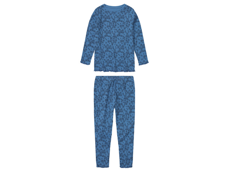 lupilu Meisjes pyjama (122-128, Blauw)