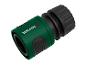Groene Parkside slangkoppeling met zwarte details