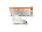 LED-lampenverpakking met vijf lampen en één lamp vooraan, 7.0W = 60W, 806 lm, warm wit, E27.