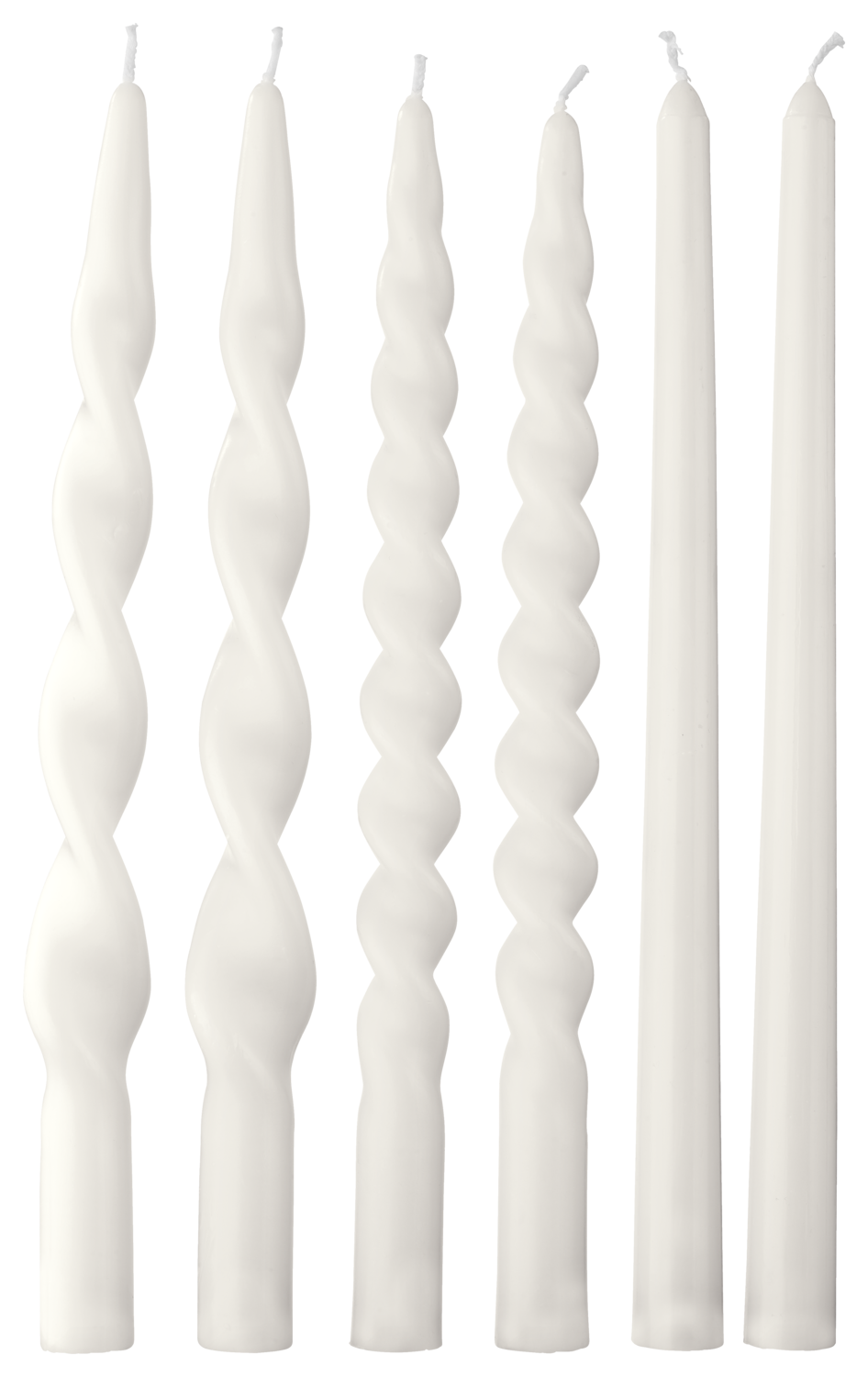 LIVARNO Dinerkaarsen, 6 stuks (Crème)