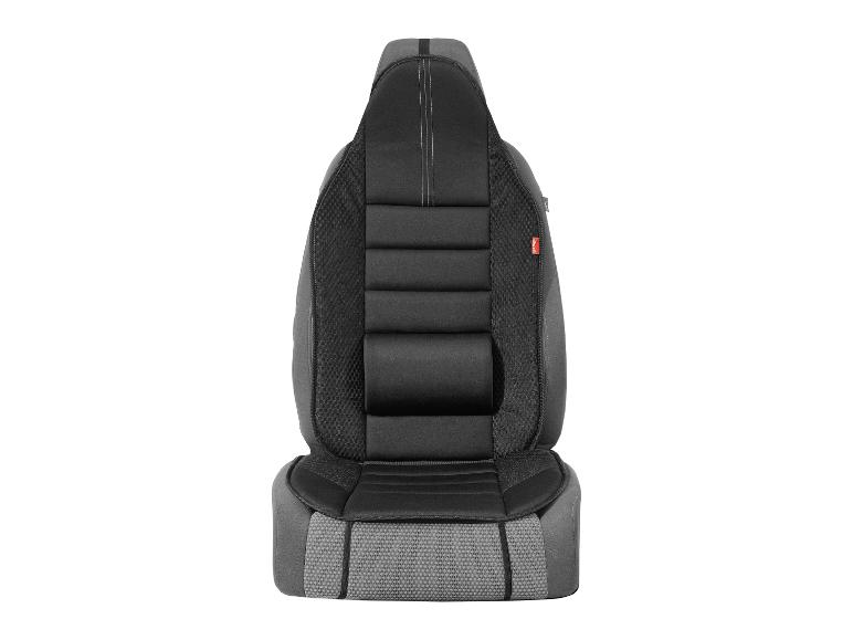 Autostoelhoes, zwart en grijs.