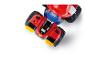 Onderkant van een CARRERA Mario Kart-speelgoedvoertuig met de aan/uit-schakelaar en batterijvak.