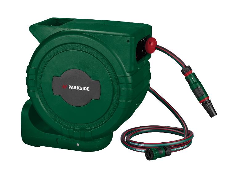 PARKSIDE wandslangbox met tuinslang en spuitpistool