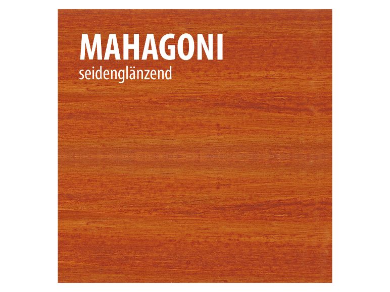 Mahogany houten sample, zijdeglans afwerking.