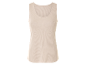 Lichtbeige tanktop.