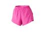 Fuchsia roze sportshorts voor dames met een elastische tailleband.