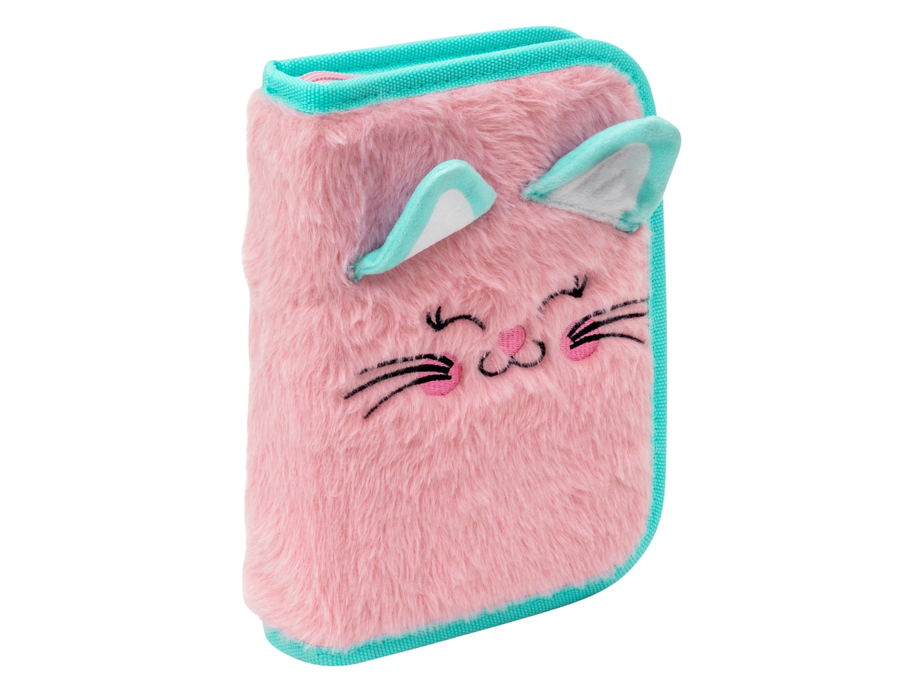 ASTRA Etui Fluffy mix (turquoise/roze)