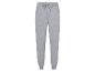 Grijze joggingbroek met trekkoord.