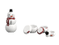 SILVERCREST® kerst opbergdozen set met sneeuwpopmotief.