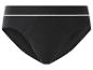Zwarte herenslip met een witte band