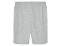 Grijze katoenen shorts.