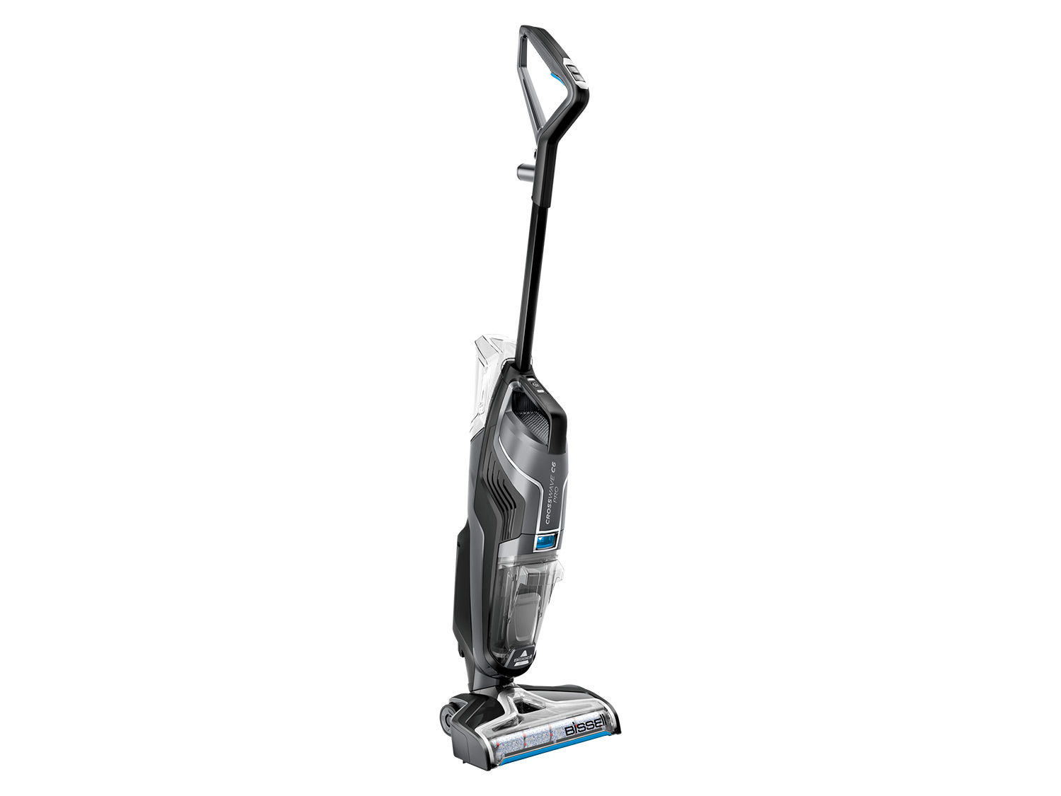 BISSELL Nat en droog stofzuiger Crosswave C6 Cordless Pro Titanium Blue