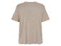 Beige linnen T-shirt, achterkant.