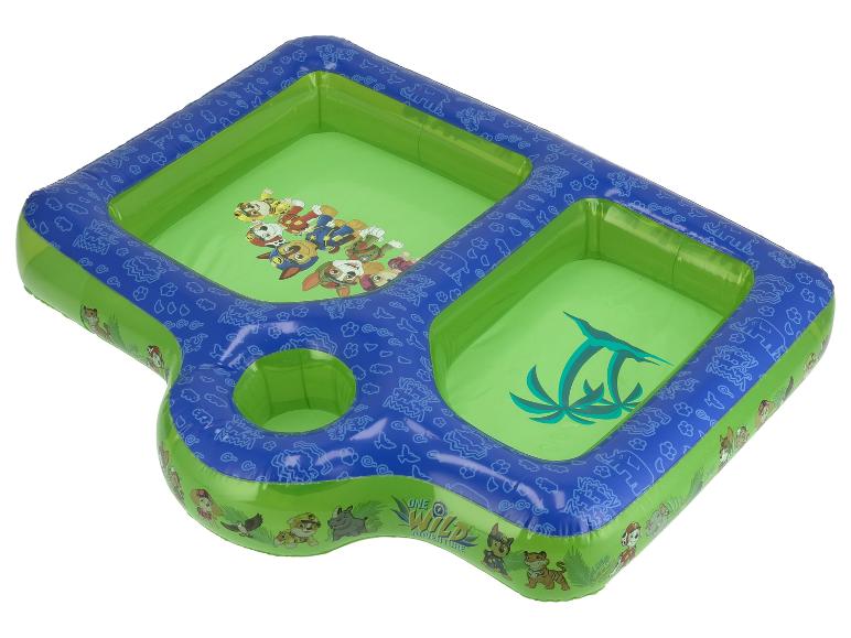 Opblaasbaar Paw Patrol zwembad: twee baden, jungle print.