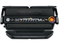 Elektrische grill met automatische sensor, temperatuurregeling en kookindicatoren.