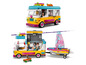 LEGO Friends camper met boot en accessoires.