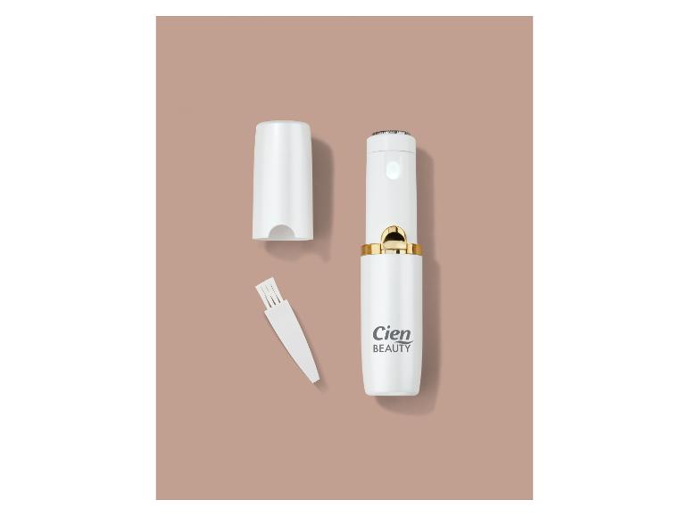 Cien Beauty gezichtshaarverwijderaar met dop en reinigingsborsteltje