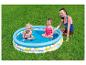 Opblaasbaar kinderzwembad met vissenprint, waterpret.