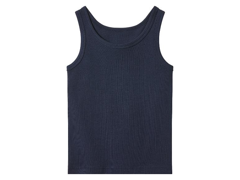 Donkerblauw herenhemd