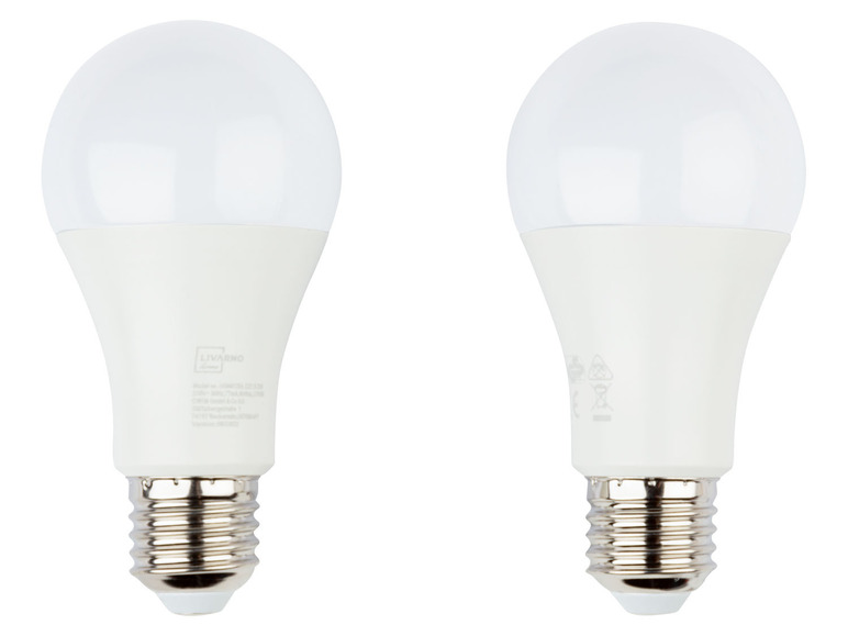 Twee Livarno LED-lampen