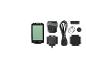 CRIVIT fietscomputer set met display, sensor, montagebeugel, kabelbinders en rubberen ringen