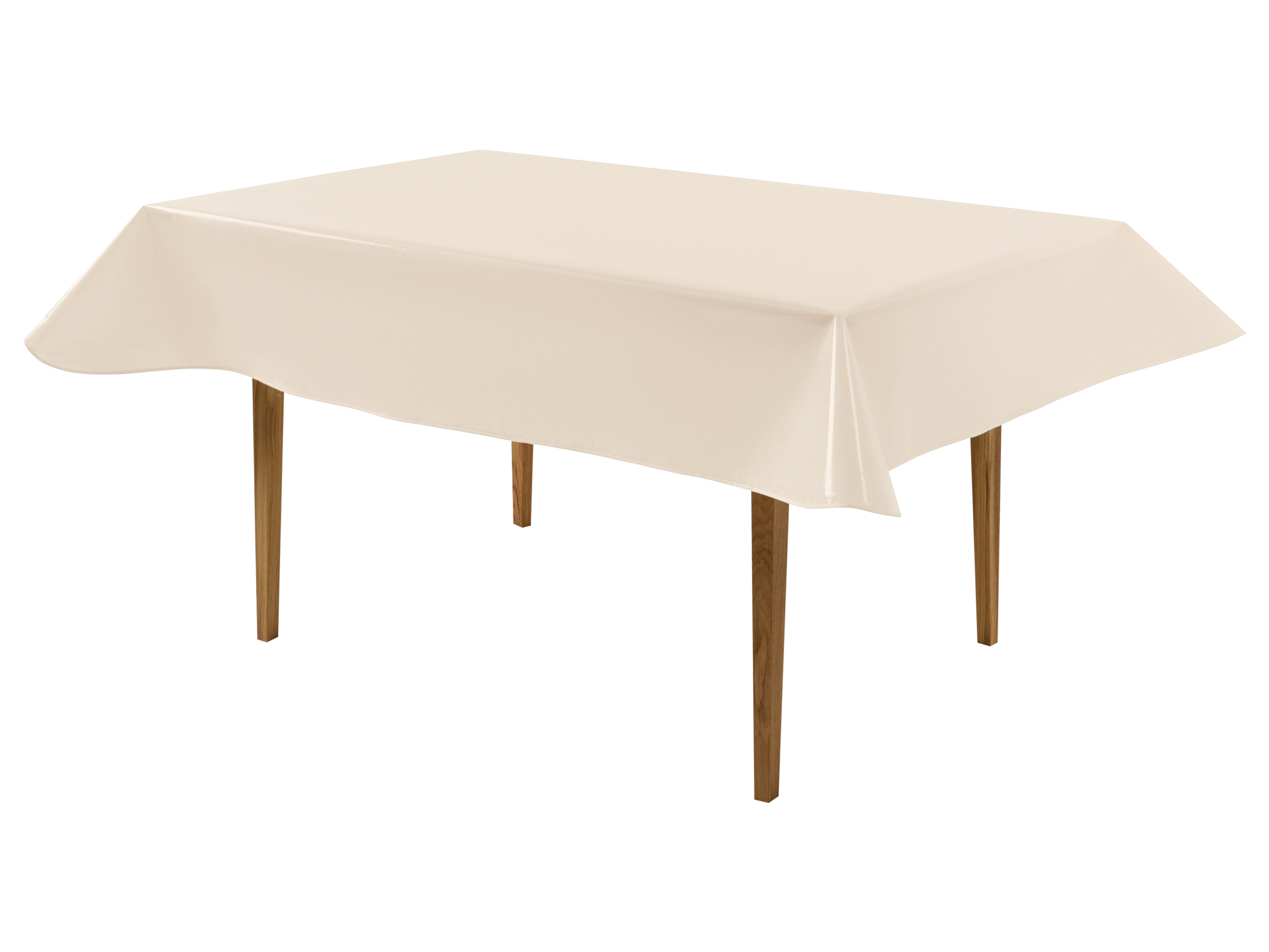 LIVARNO Tafelkleed (130 x 190 cm, rechthoekig, Beige)