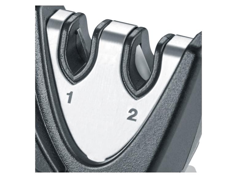 Tweestaps messen slijper.