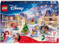 Speelgoed adventskalender met prinsessenfiguren en winters dorp