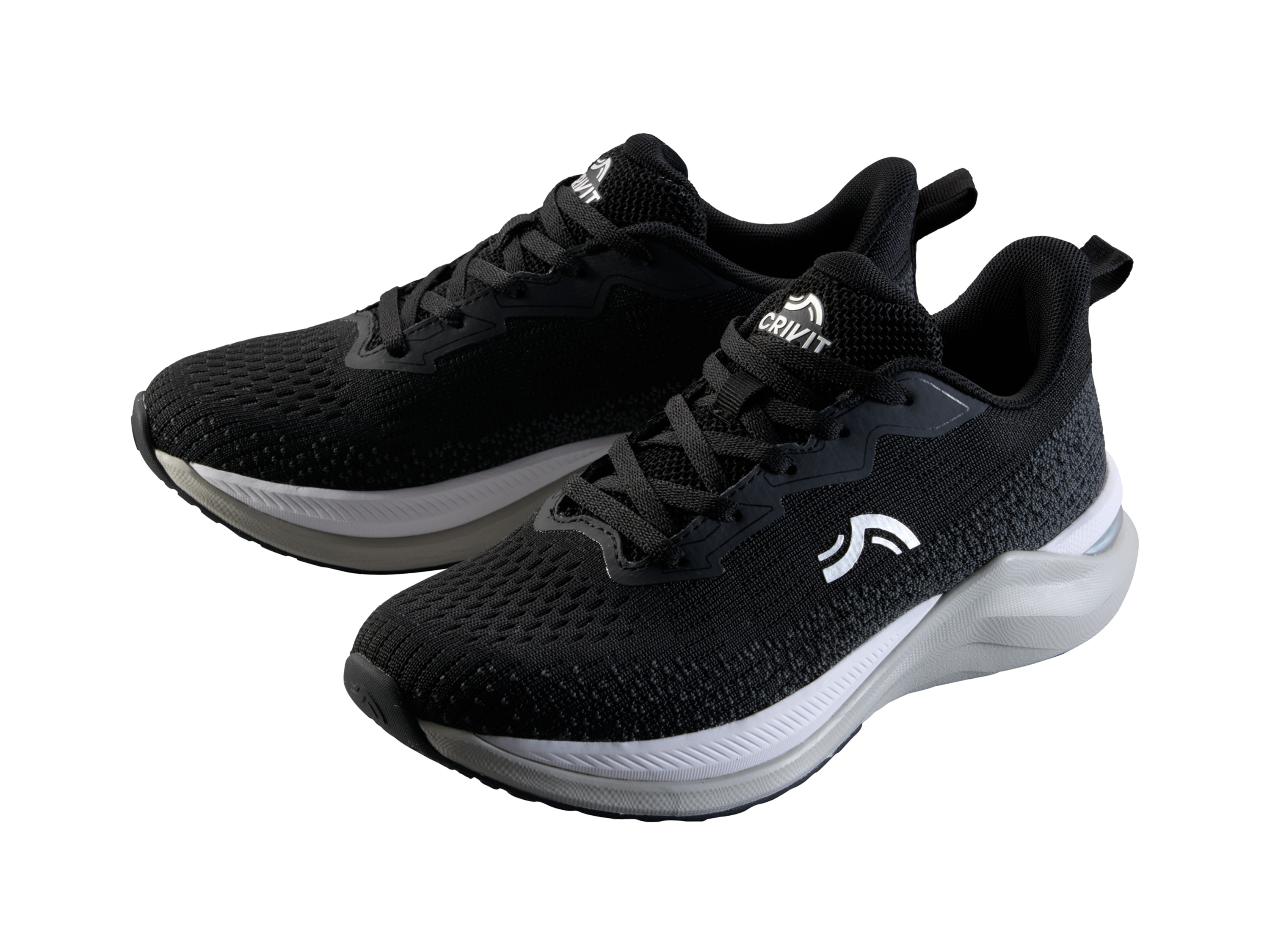 CRIVIT Dames hardloopschoenen (zwart, 36)
