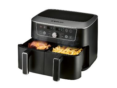 SILVERCREST® Dubbele airfryer 8,7 L