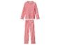 Roze pyjama met witte stippen