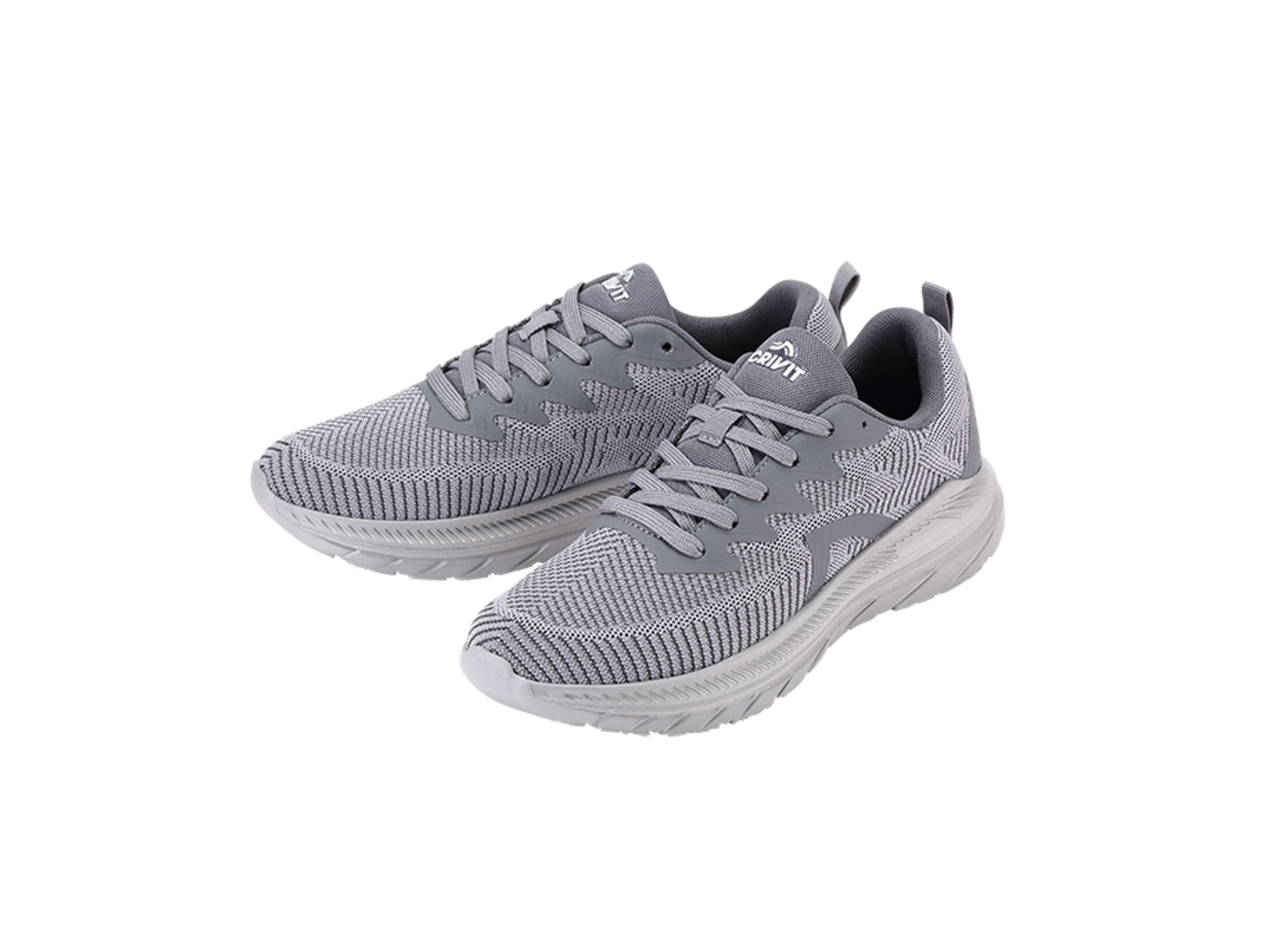 CRIVIT Heren sportschoenen (Grijs, 43)