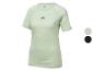 Lichtgroen CRIVIT dames T-shirt met korte mouwen en zwart logo