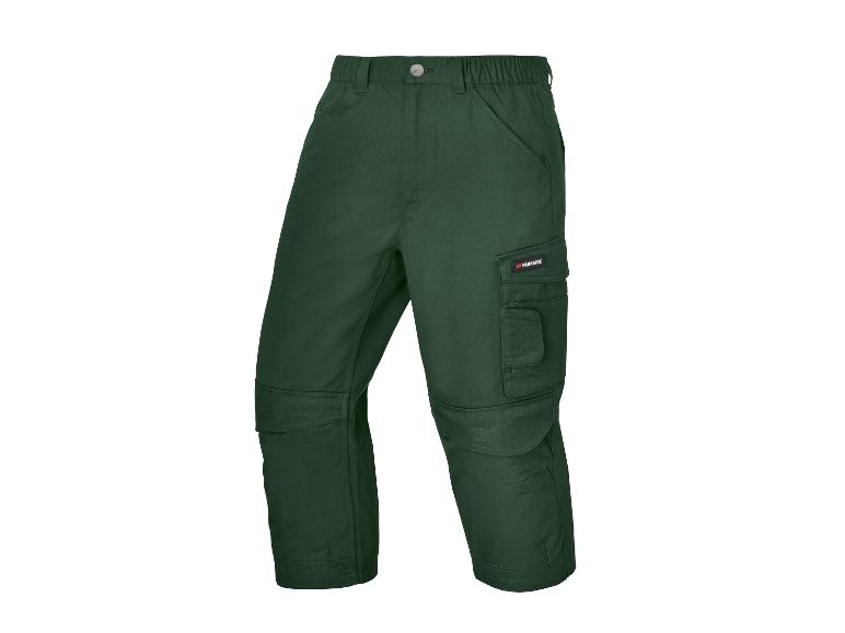 Parkside groene ¾ cargo broek.